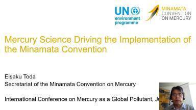 Mercury science driving the implementation of the Minamata Convention
